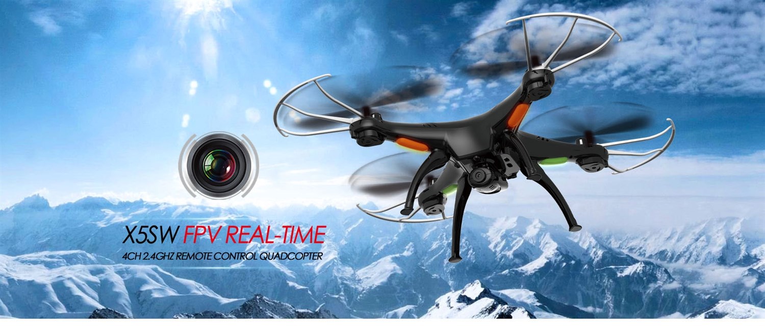 Syma X5SW drone - Med HD kamera & WIFI-link