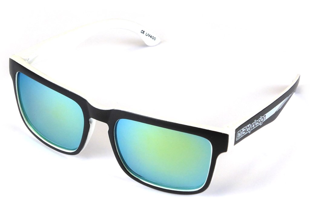 Claymore Race solbriller - Matt sort og hvid