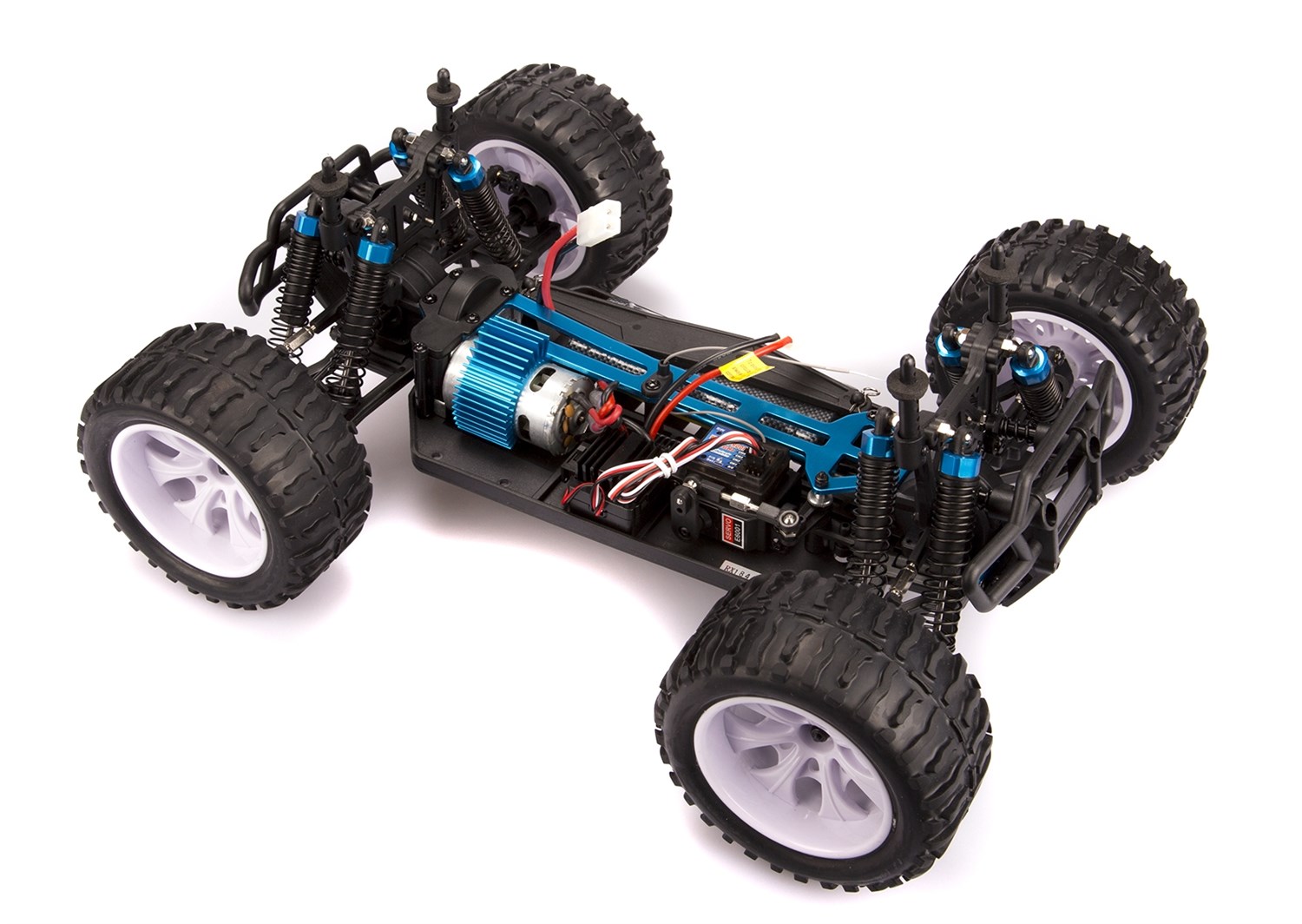 HSP Brontosaurus Monster 1:10 Hvid :: Komplet