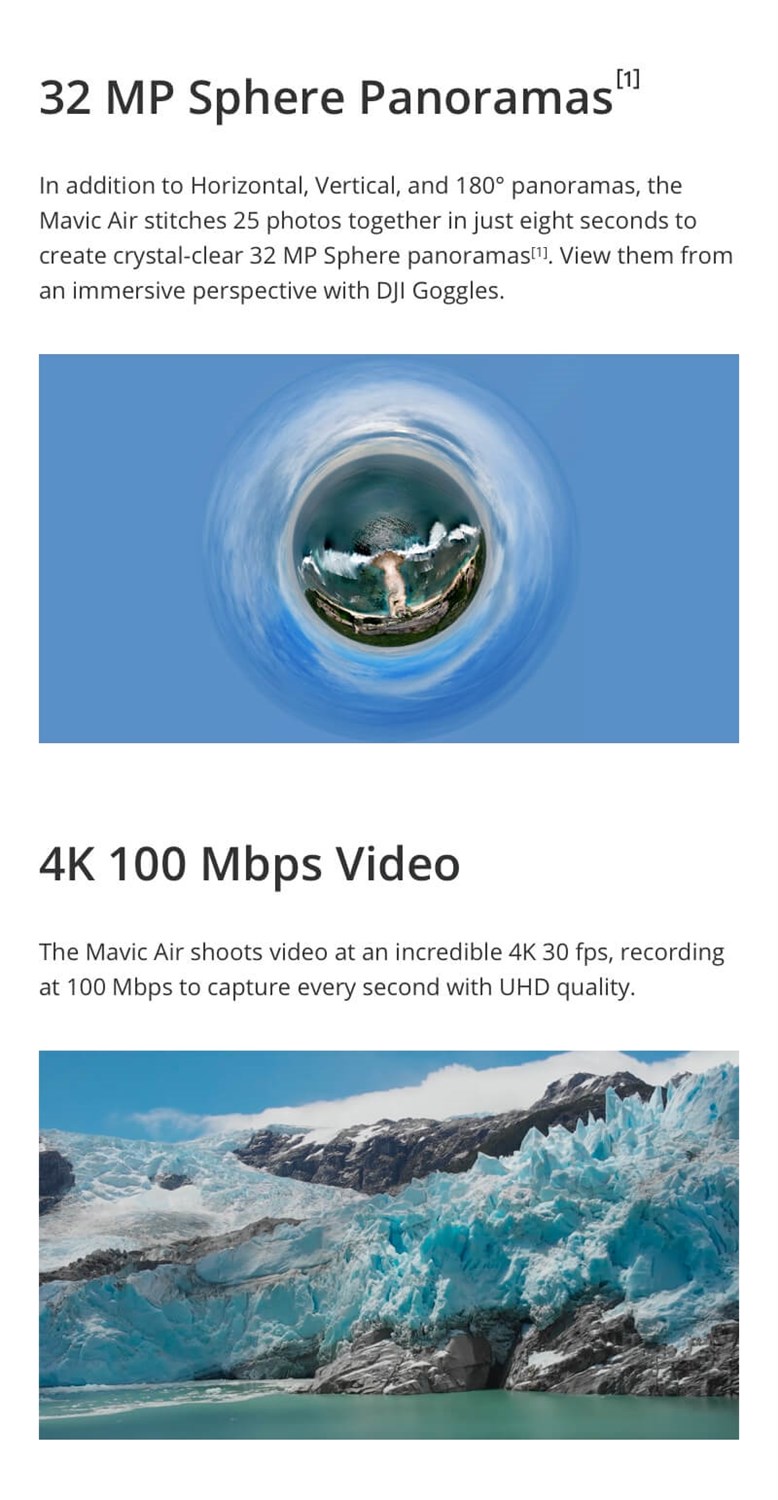 DJI Mavic Air - Fly More Combo - Arctic White