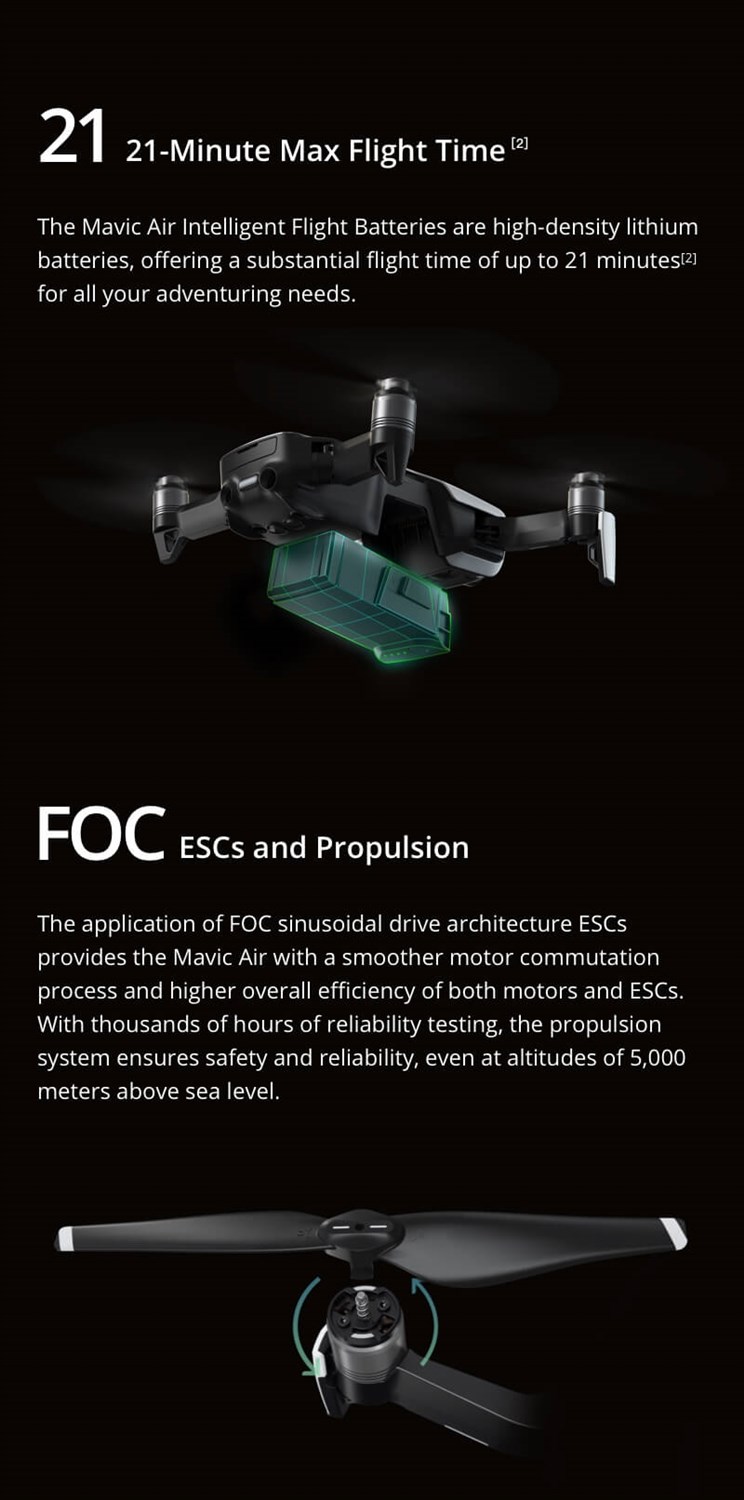 DJI Mavic Air - Fly More Combo - Arctic White