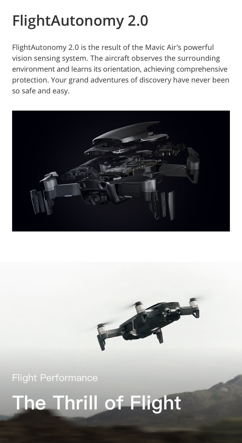 DJI Mavic Air - Fly More Combo - Onyx Black