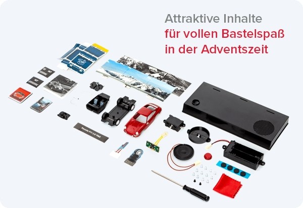 Franzis Porsche Adventskalender R�d