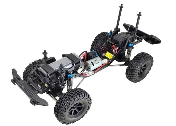 HSP Jeep Trail Rider Green - Komplet