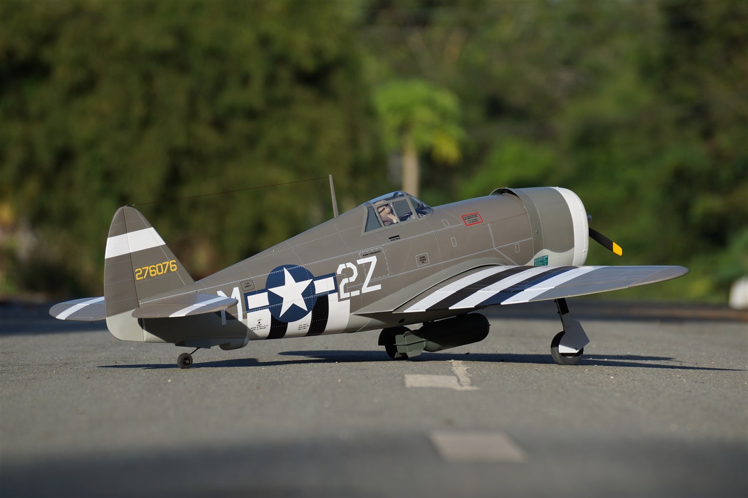 VQ P-47B Thunderbolt Touch fra Texas V. 1.5 m GP /