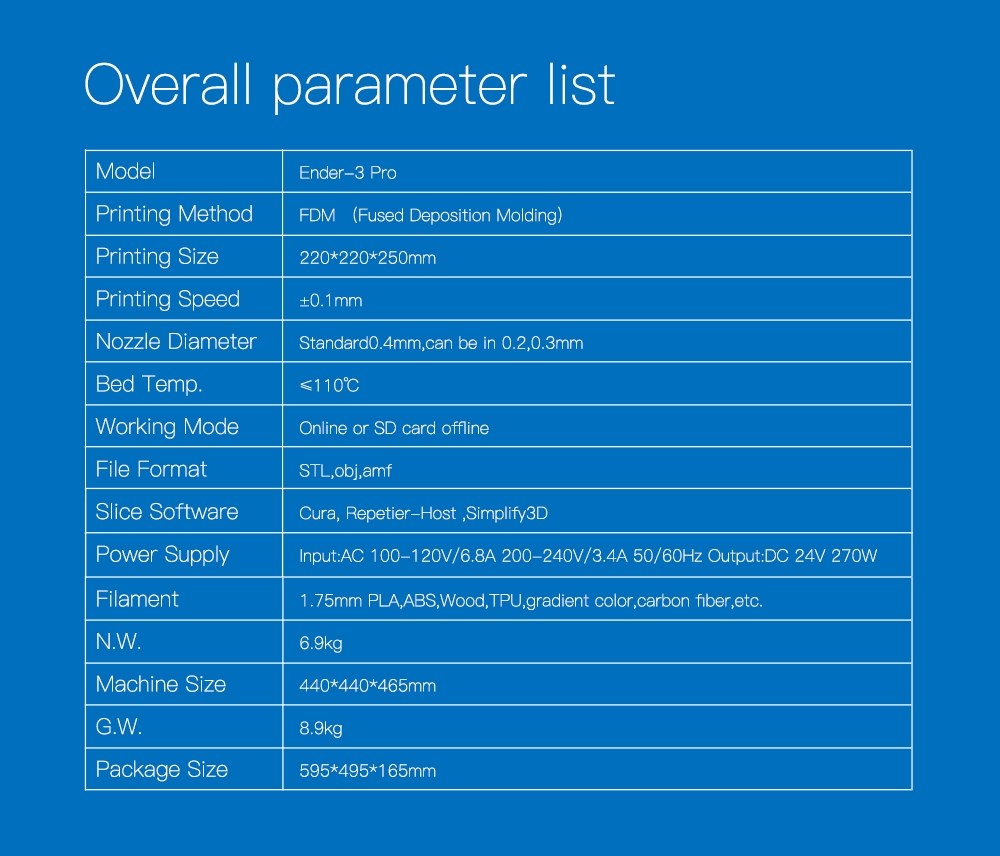 Creality Ender-3 PRO 3D Printer