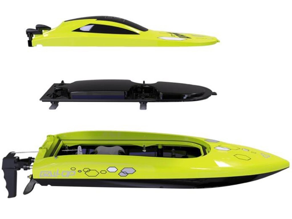 UDI Gallop RC Boat - Gul 2.4 GHz