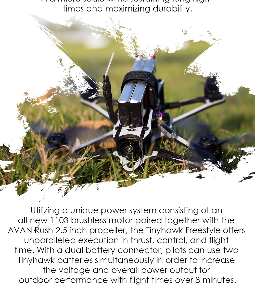 EMAX Tinyhawk Freestyle 2S FPV BNF