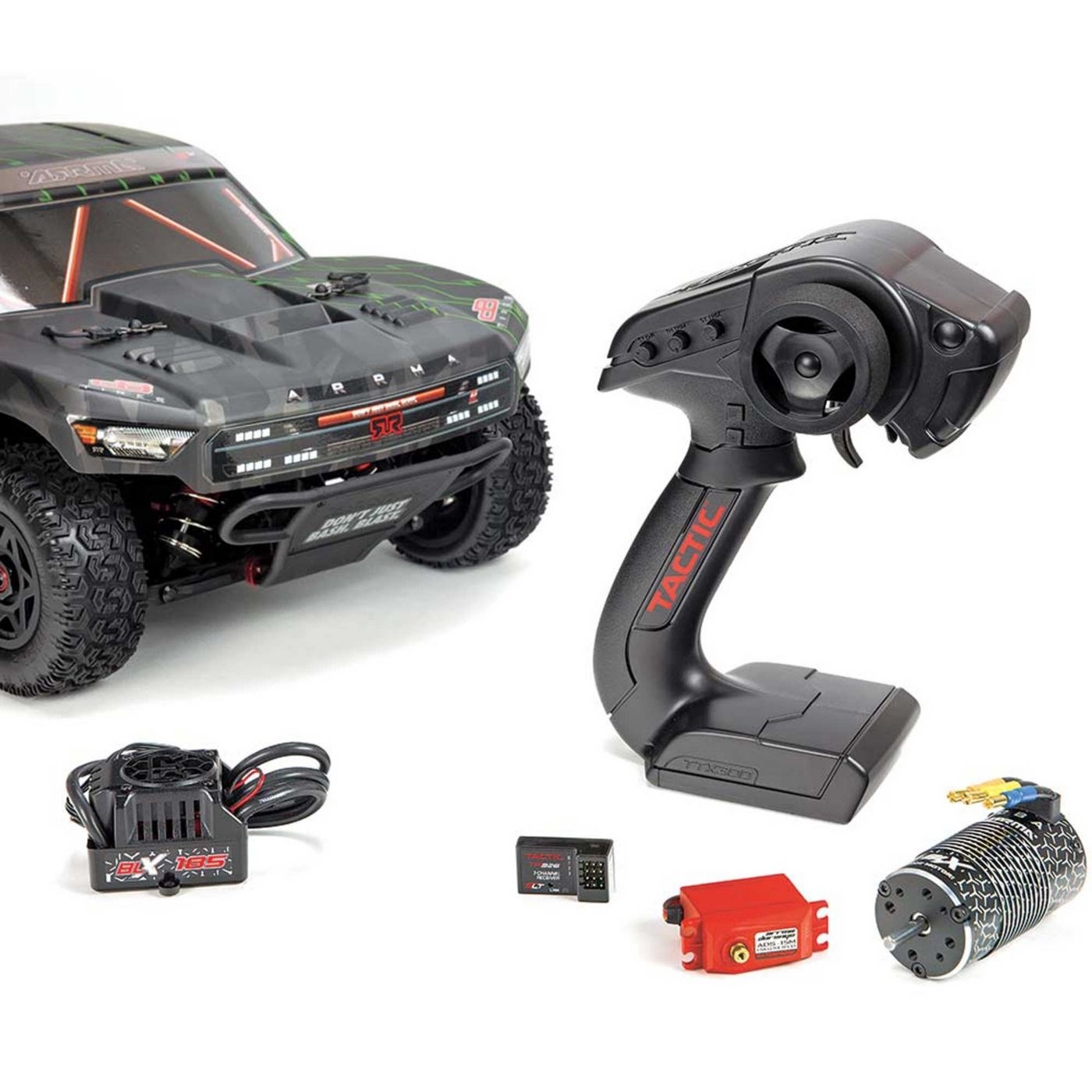 ARRMA Senton 6S BLX 4WD B�rstel�s SC RTR Sort