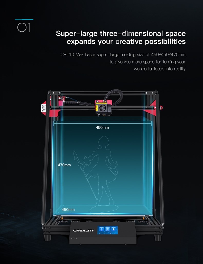 Creality CR-10 Max 3D-printer