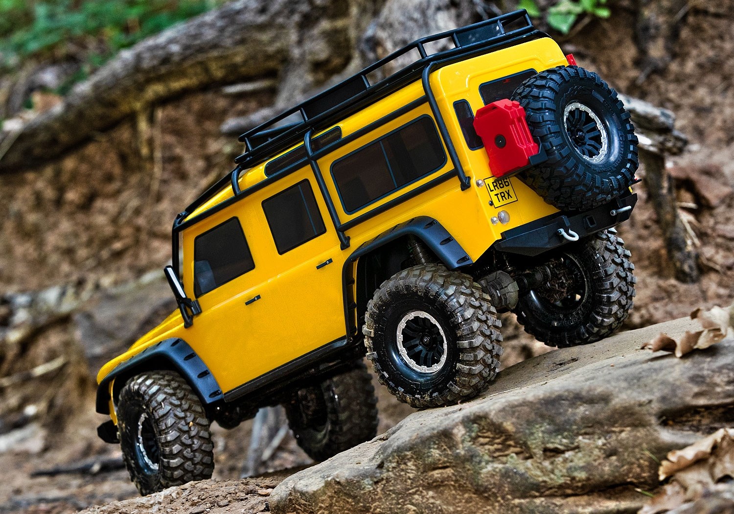 Traxxas TRX-4 Land Rover Defender Gul 1/10 RTR