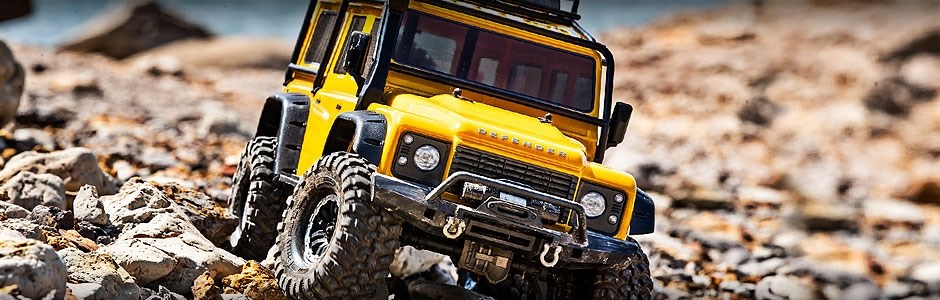 Traxxas TRX-4 Land Rover Defender Gul 1/10 RTR
