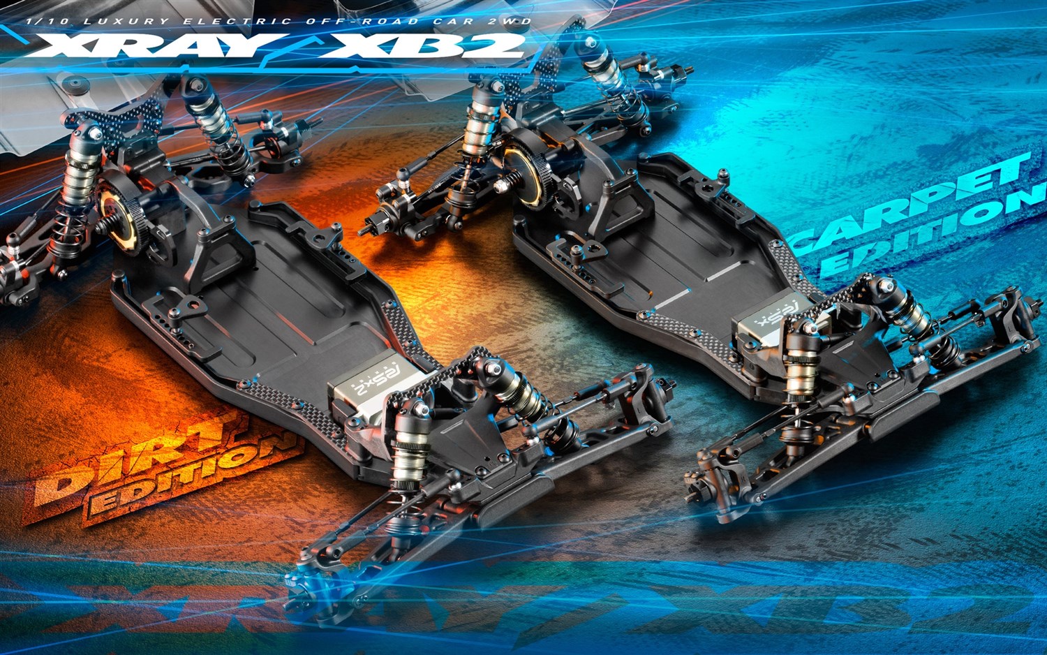 XRAY XB2C 2020 - 2WD 1/10 Buggy Kit - Carpet Ed.
