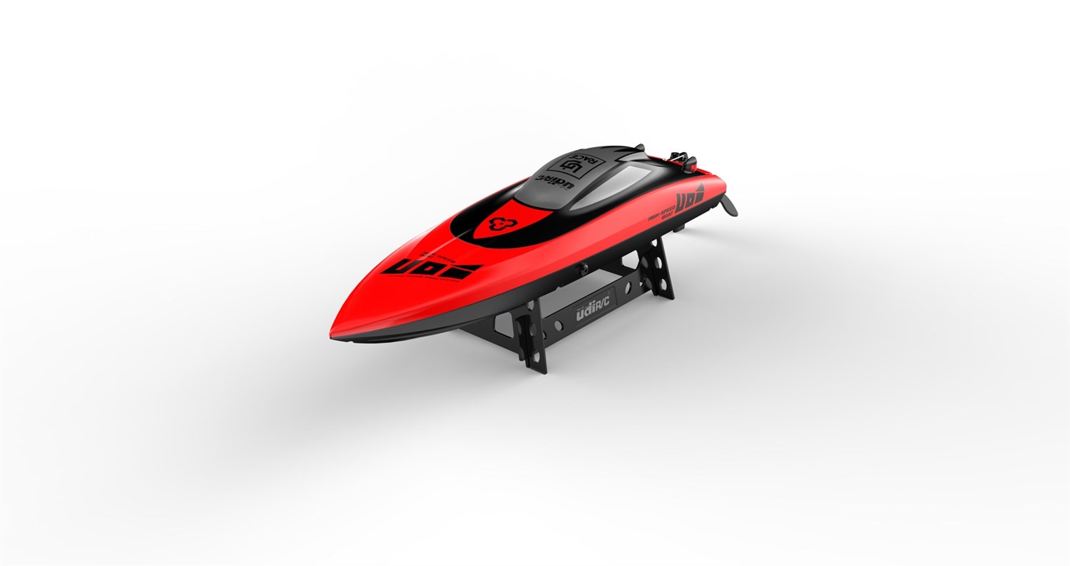 UDI Hurtig b�rstel�s RC-b�d - r�d 2.4 GHz