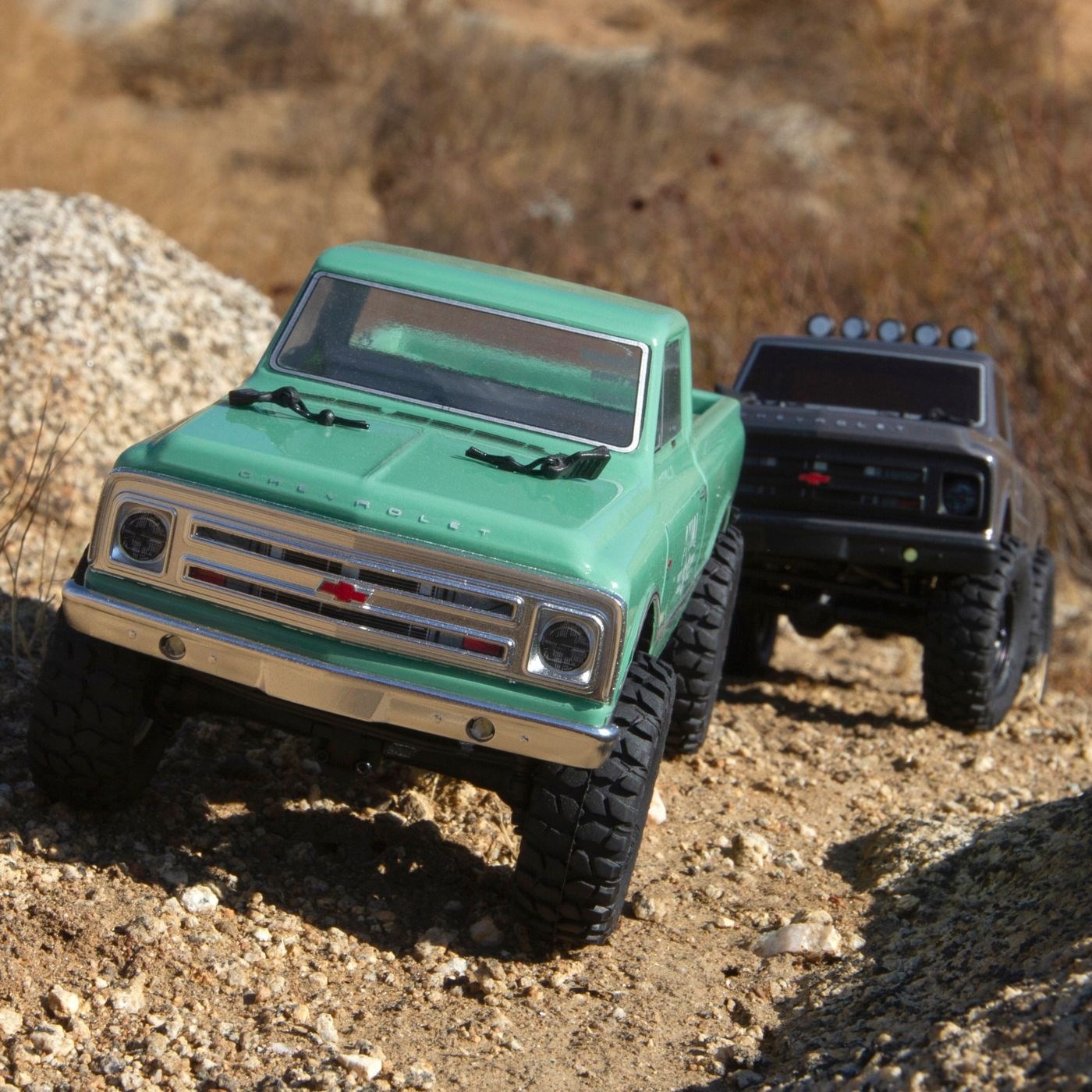 Axial SCX24 Chevrolet C10 Rock Crawler 4WD Green