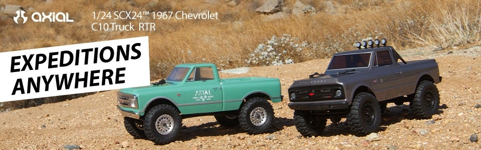 Axial SCX24 Chevrolet C10 Rock Crawler 4WD Green