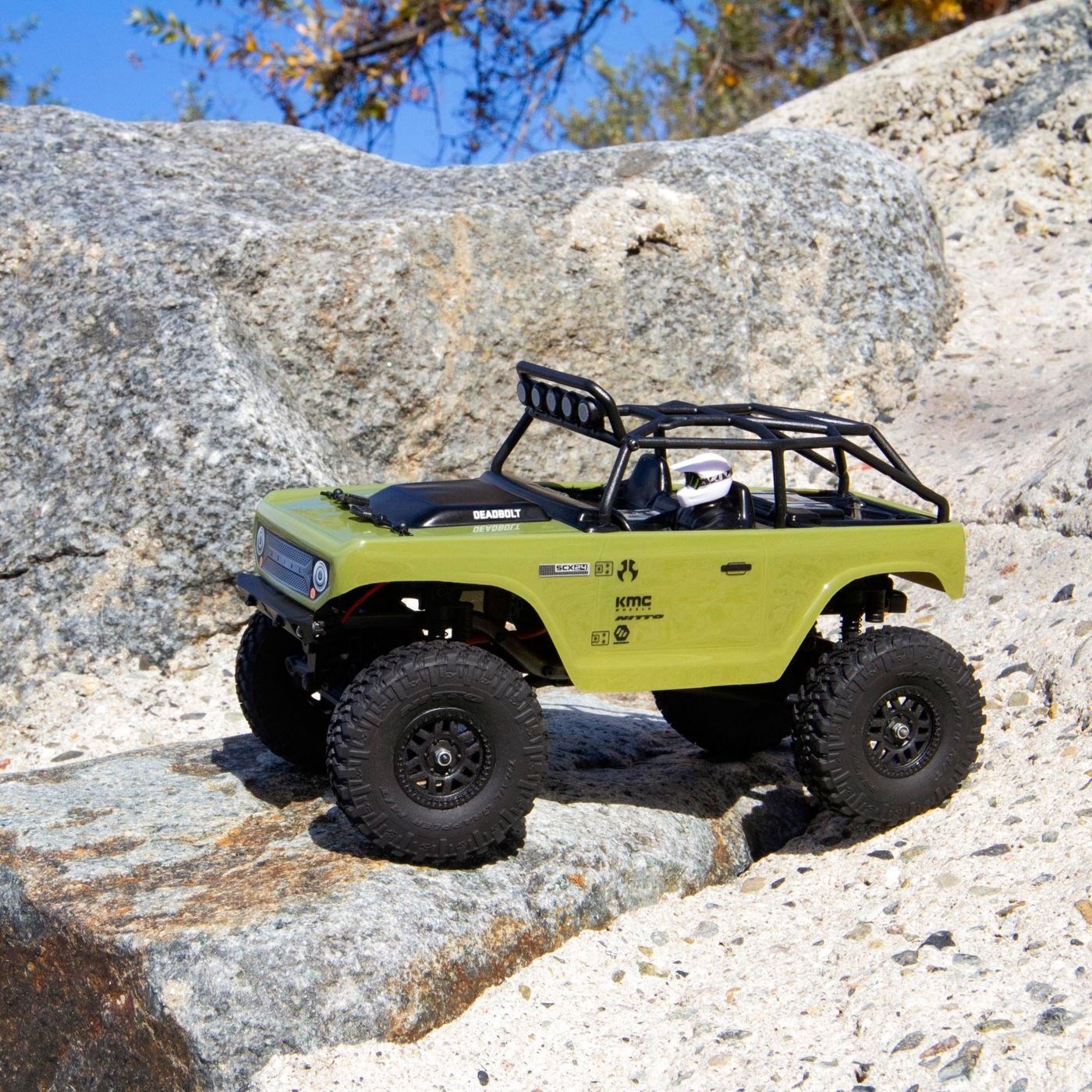 Axial SCX24 Deadbolt Rock Crawler 4WD Green