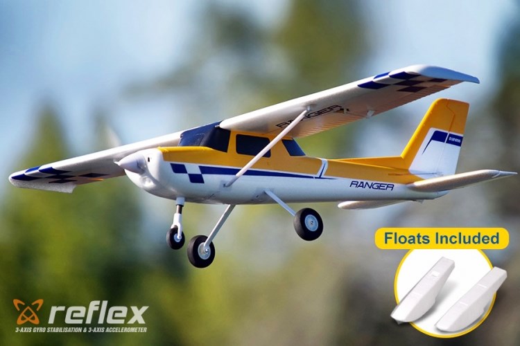 FMS Ranger 1220mm Reflex-Gyro RTF m / Floaters