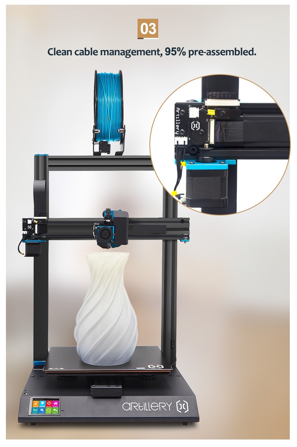 Artillery Sidewinder X1 3D-printer