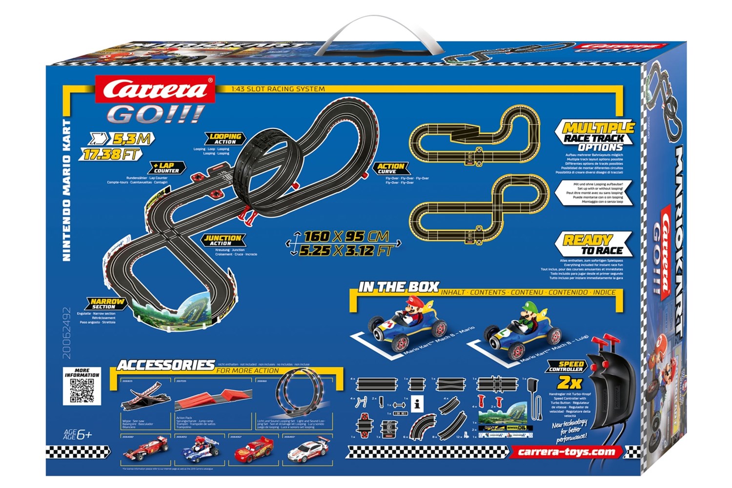 Carrera Racerbane - Nintendo Mario Kart - Mach 8 G