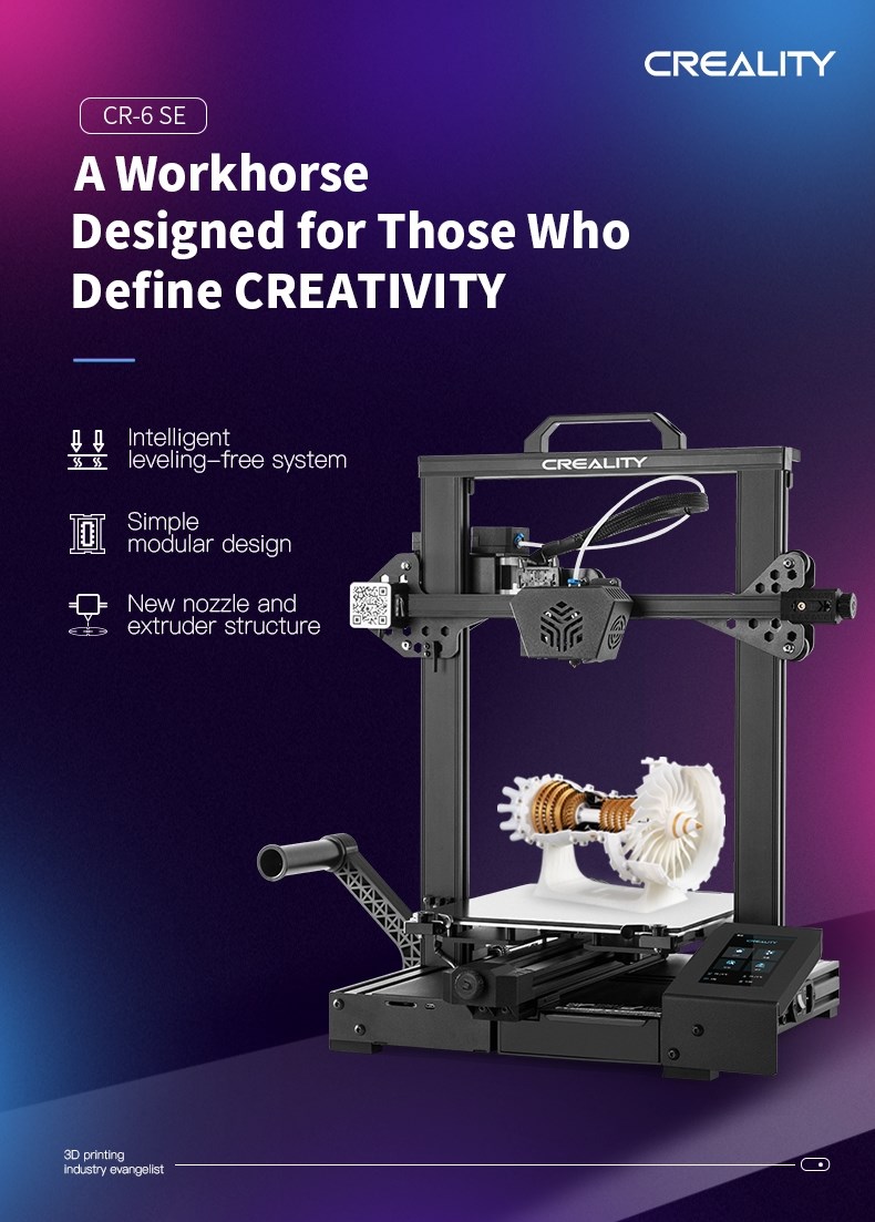 Creality CR-6 SE 3D-printer