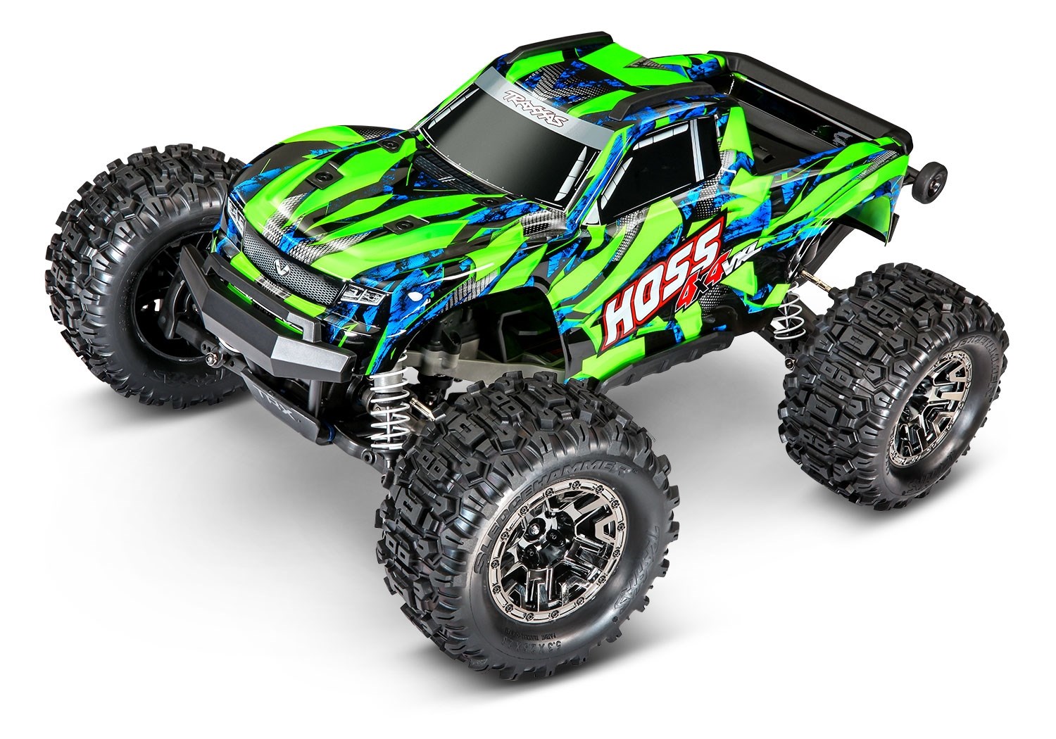 Traxxas Hoss 4x4 VXL b�rstel�s 51cm RTR gr�n