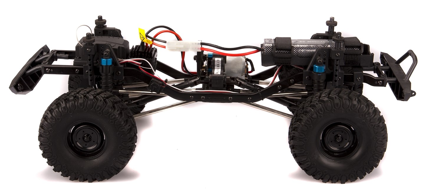 HSP Hummer Trail Rider Black - Komplet