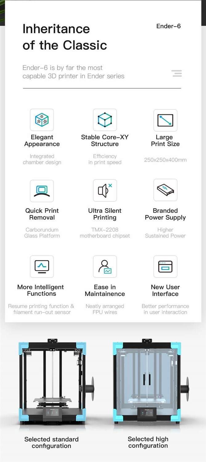 Creality Ender-6 3D-printer