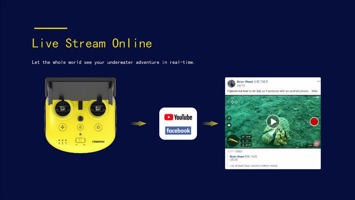 Gladius mini V4 100m - undervands drone/ROV