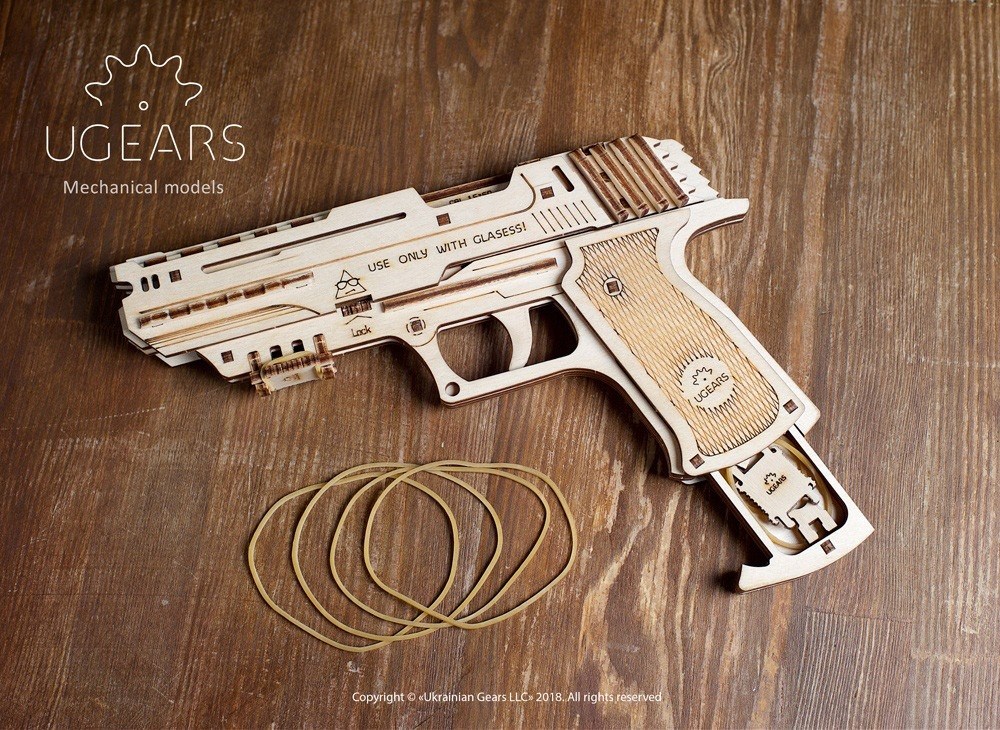 Ugears Wolf-01 pistol