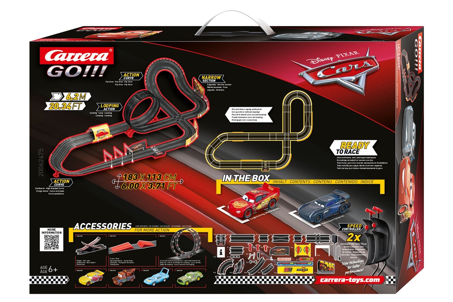 Carrera Racerbane - Disney Cars 3 - Lets Race GO
