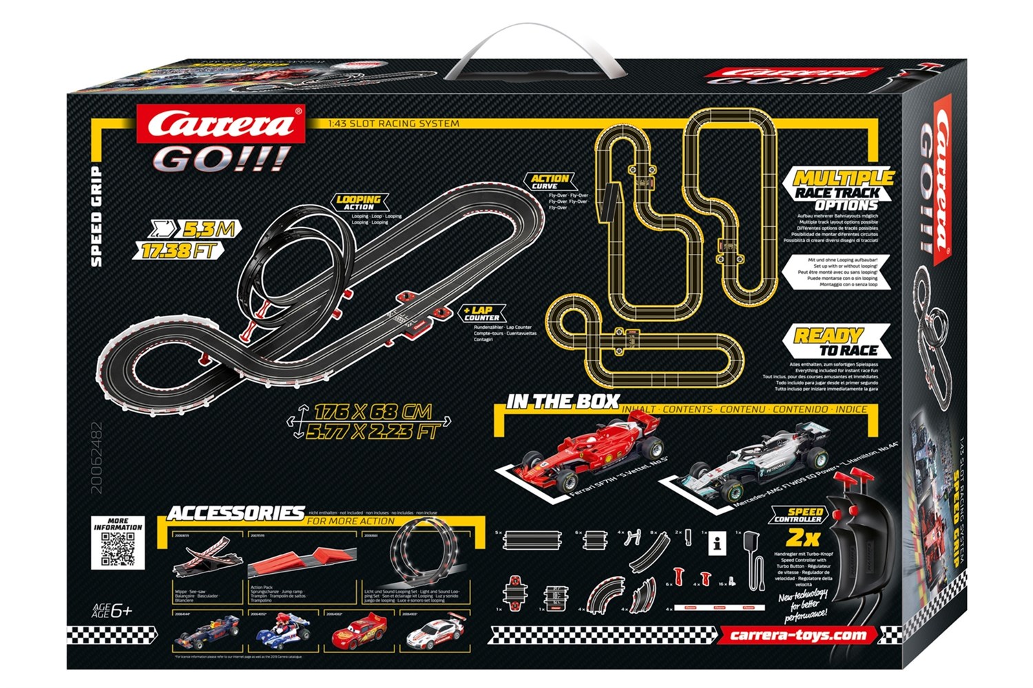 Carrera Racerbane - F1 Speed Grip GO!!!