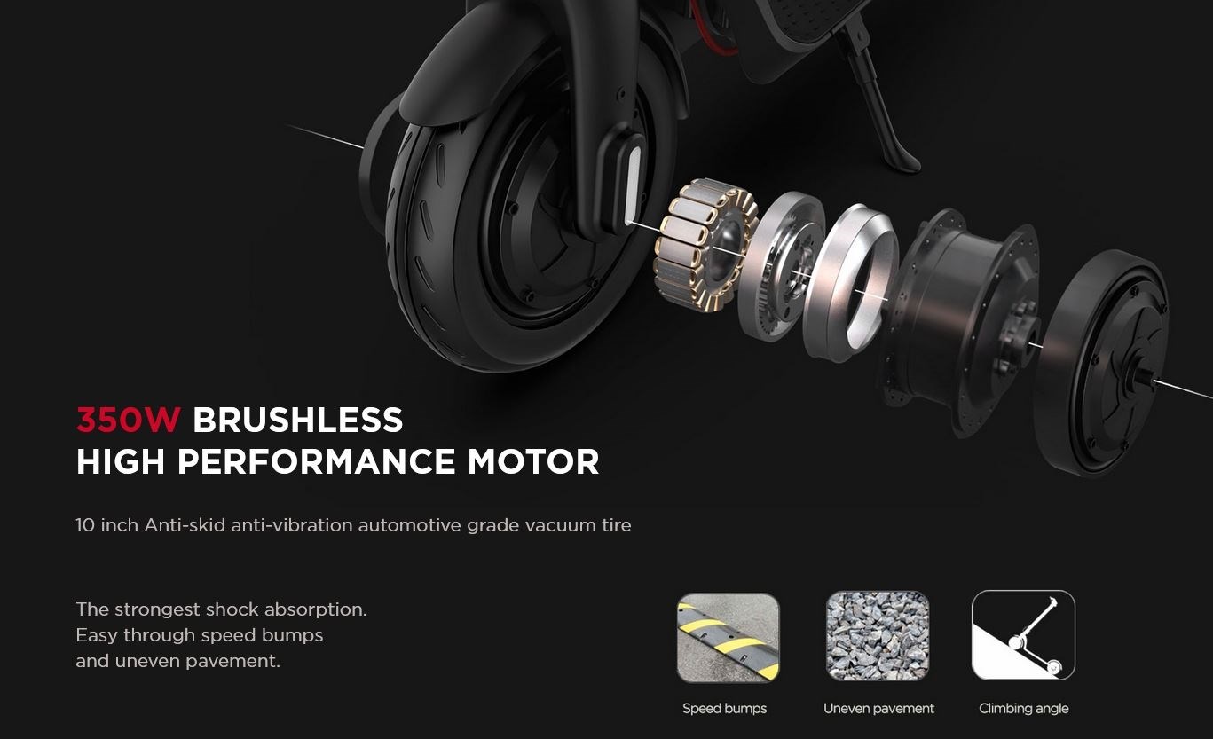 SmudRide 350LR - El-scooter 30km/t +