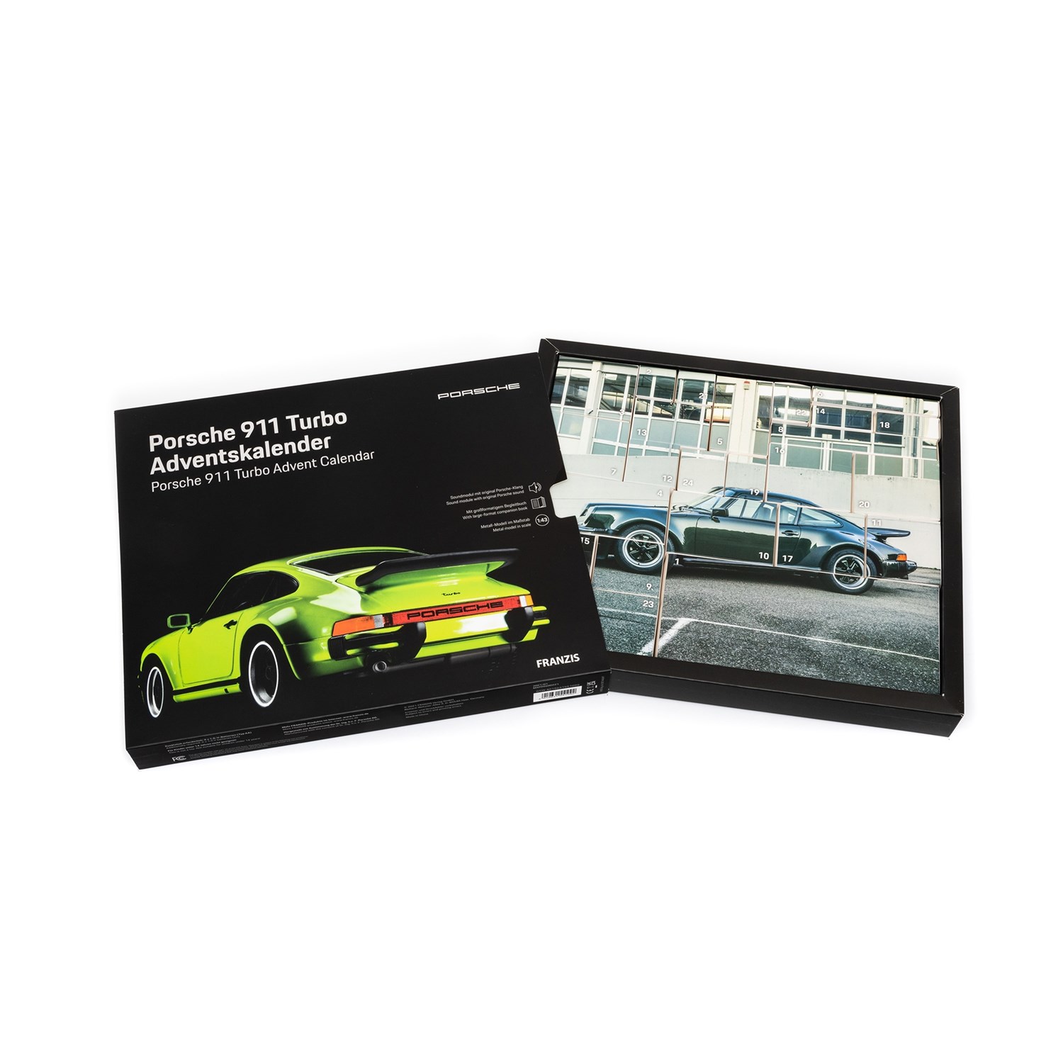 Franzis Porsche 911 Turbo adventskalender