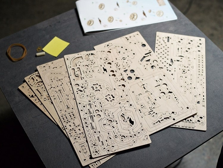 Ugears Marble Run k�detalje