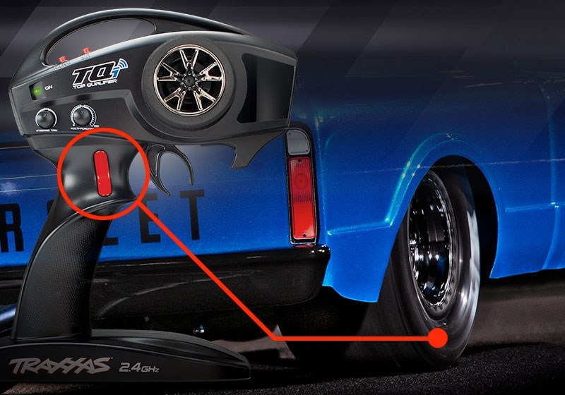 Traxxas Drag Slash Chevy C10 2WD 1/10 RTR - Sort