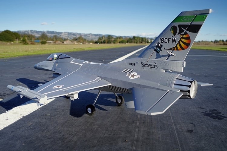 FMS F-16C 70mm EDF Reflex-Gyro PNP