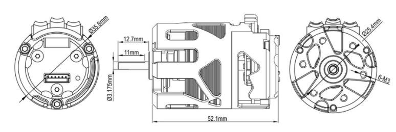 Surpass Hobby Rocket 540 13.5T V5R Outlaw