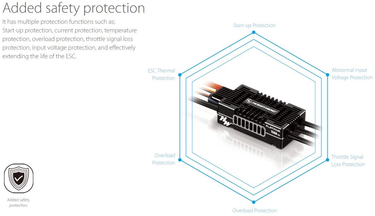 Hobbywing Platinum V5 150A HV 3-8s