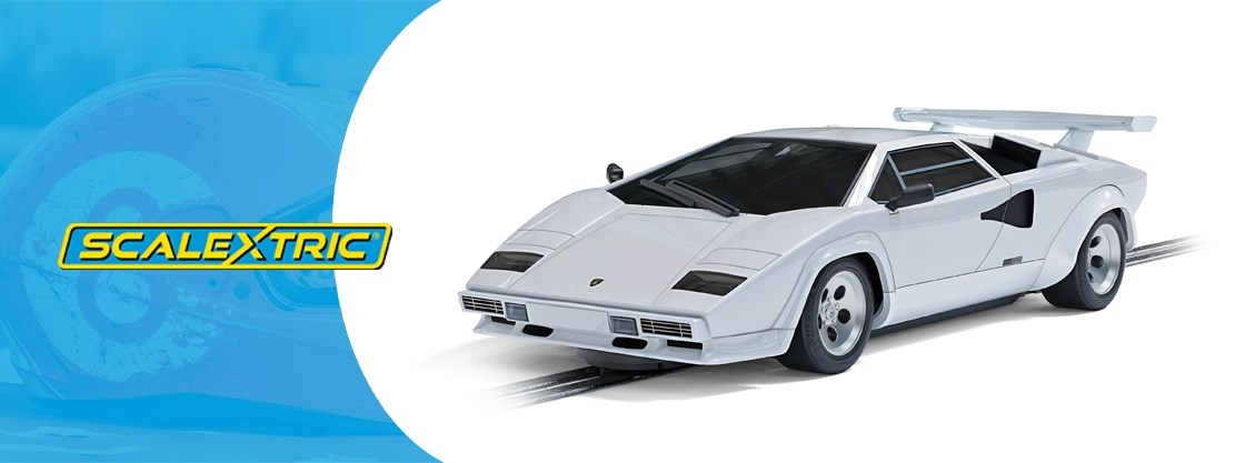 Scalextric Lamborghini Countach - Hvid