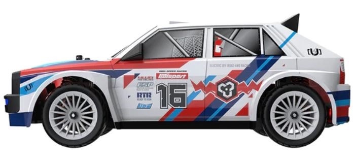 UDI Rally Speed/Drift - Gyro 4WD 1:16 Brstels