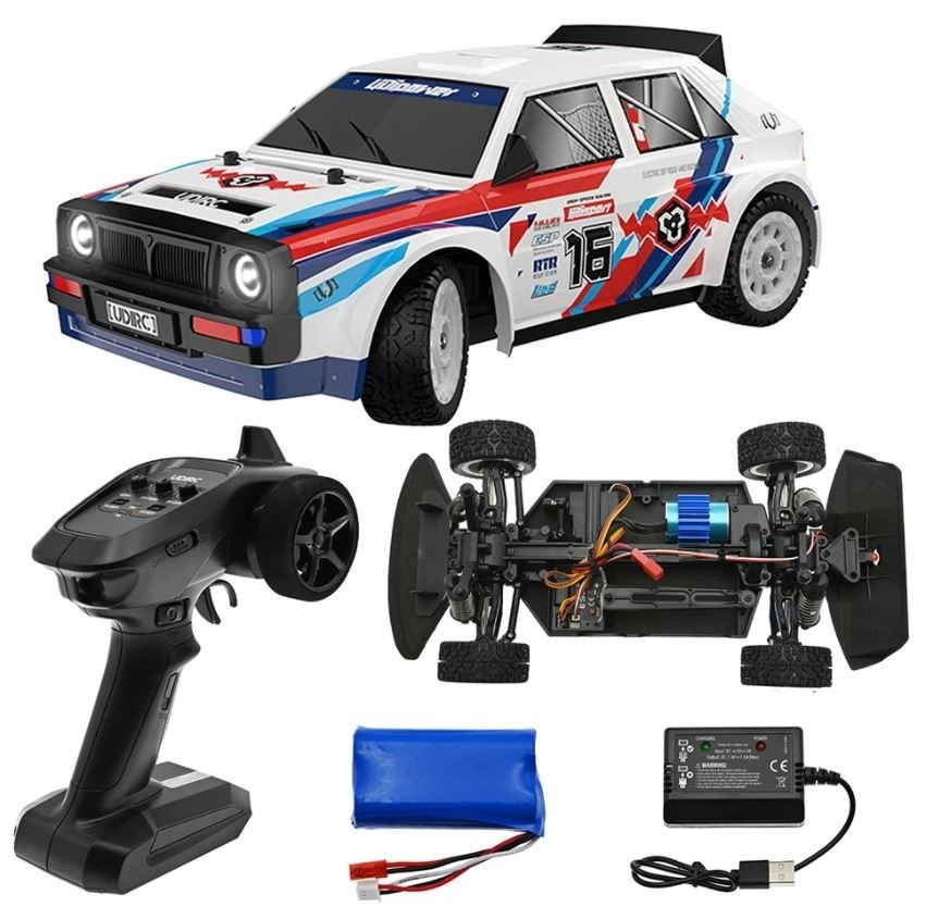 UDI Rally Speed/Drift - Gyro 4WD 1:16 Brstels