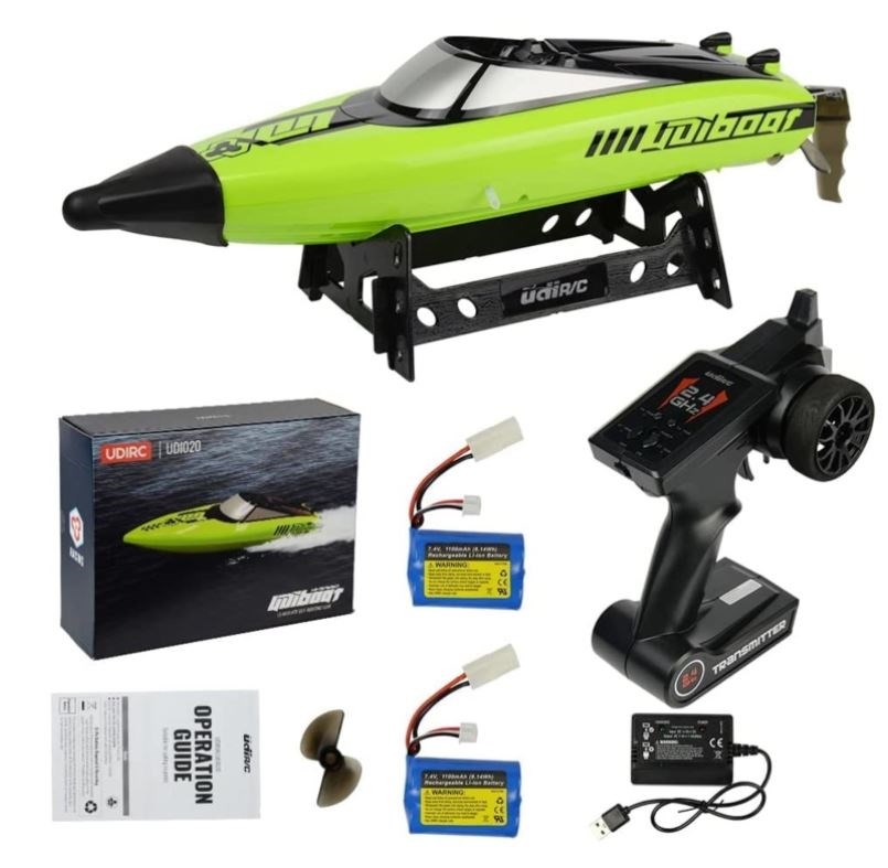 UDI Shark RC Boat - Gr�n 2.4GHz