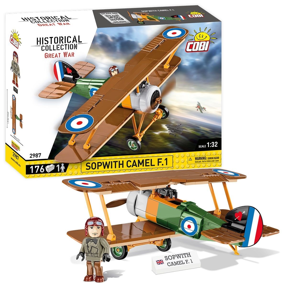 Cobi Sopwith F.1 Camel