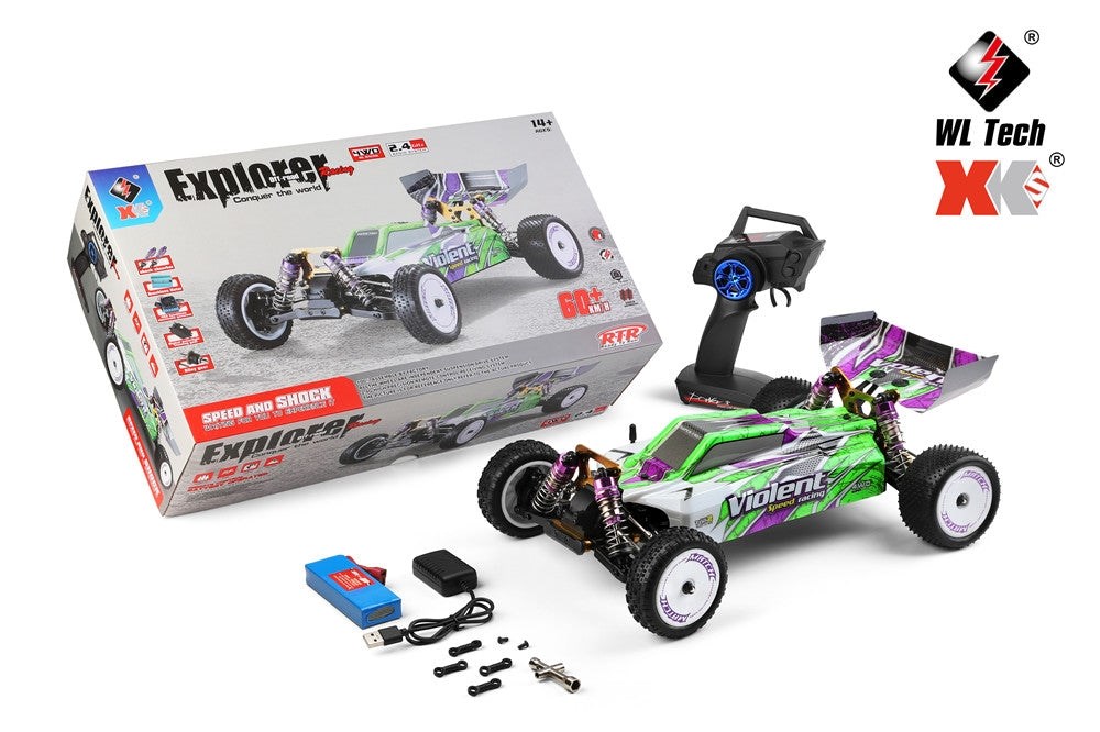 WLToys Buggy Violent 1/10 B�rstel�s - Komplet