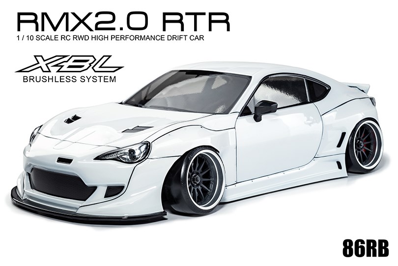 MST RMX 2.0 86RB 2WD Gyro BL Drift White RTR