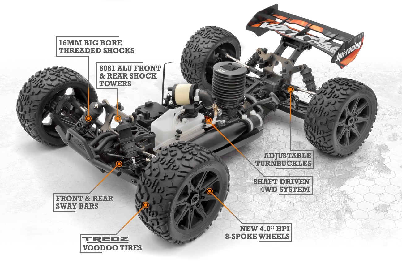 HPI Vorza Truggy Nitro RTR