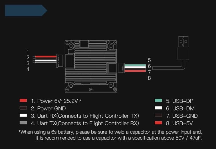 Walksnail Avatar HD VTX-modul