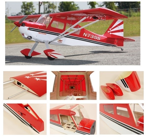 Seagull Super Decathlon 2m 15-20cc ARF