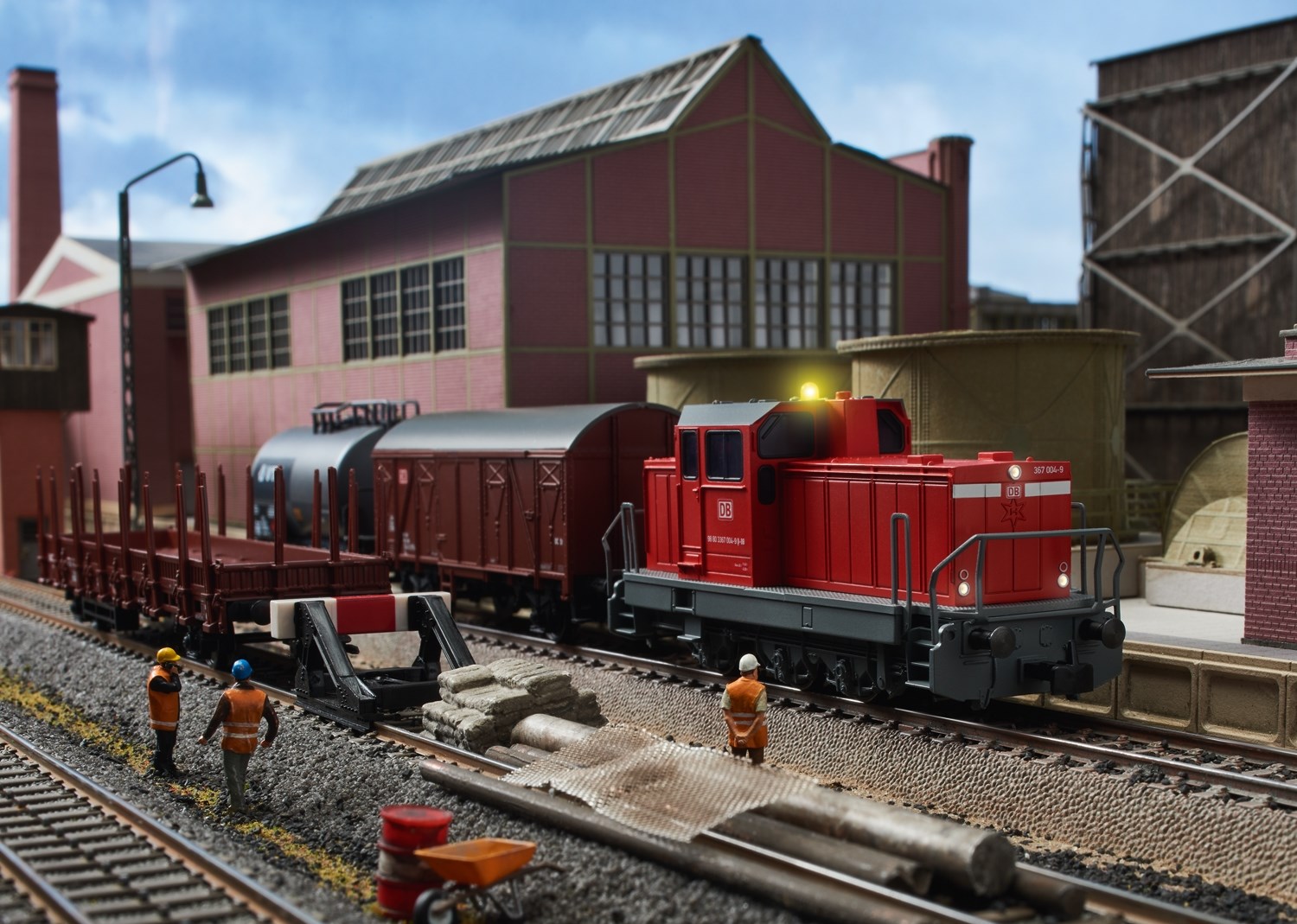 Mrklin Digitalt startst - Diesel Godstog